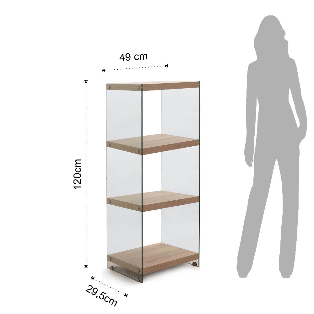 Tomasucci Libreria 4 Ripiani NANCY 45