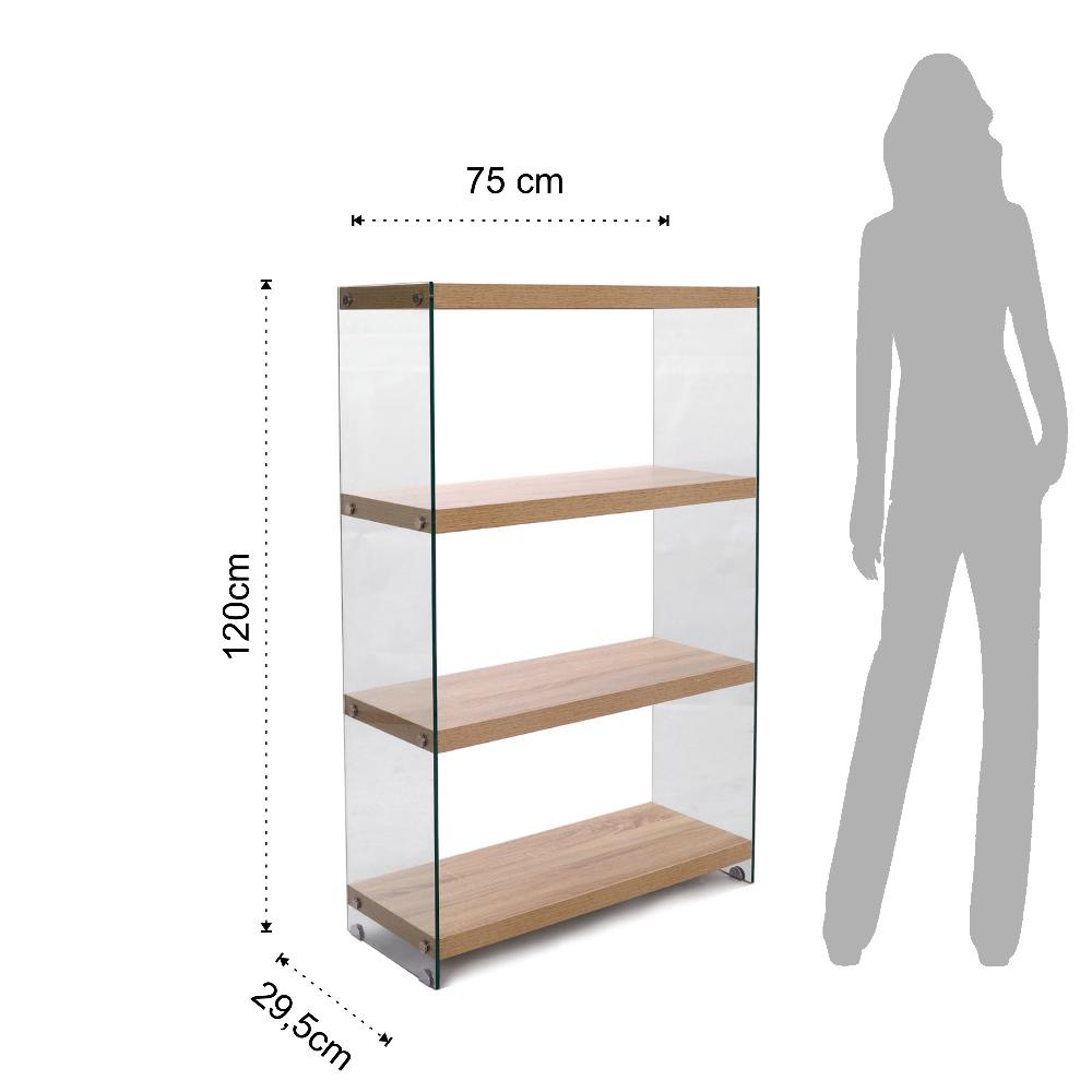 Tomasucci Libreria 4 Ripiani NANCY 75