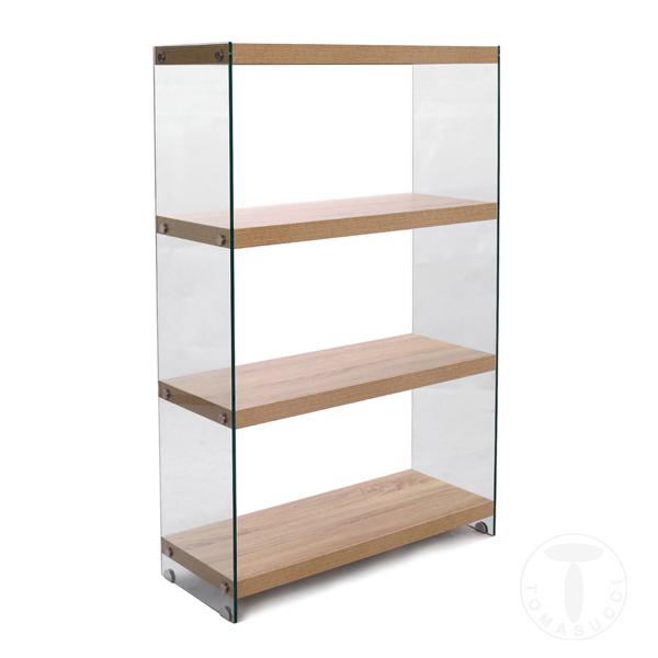 Tomasucci libreria 4 ripiani NANCY 75
