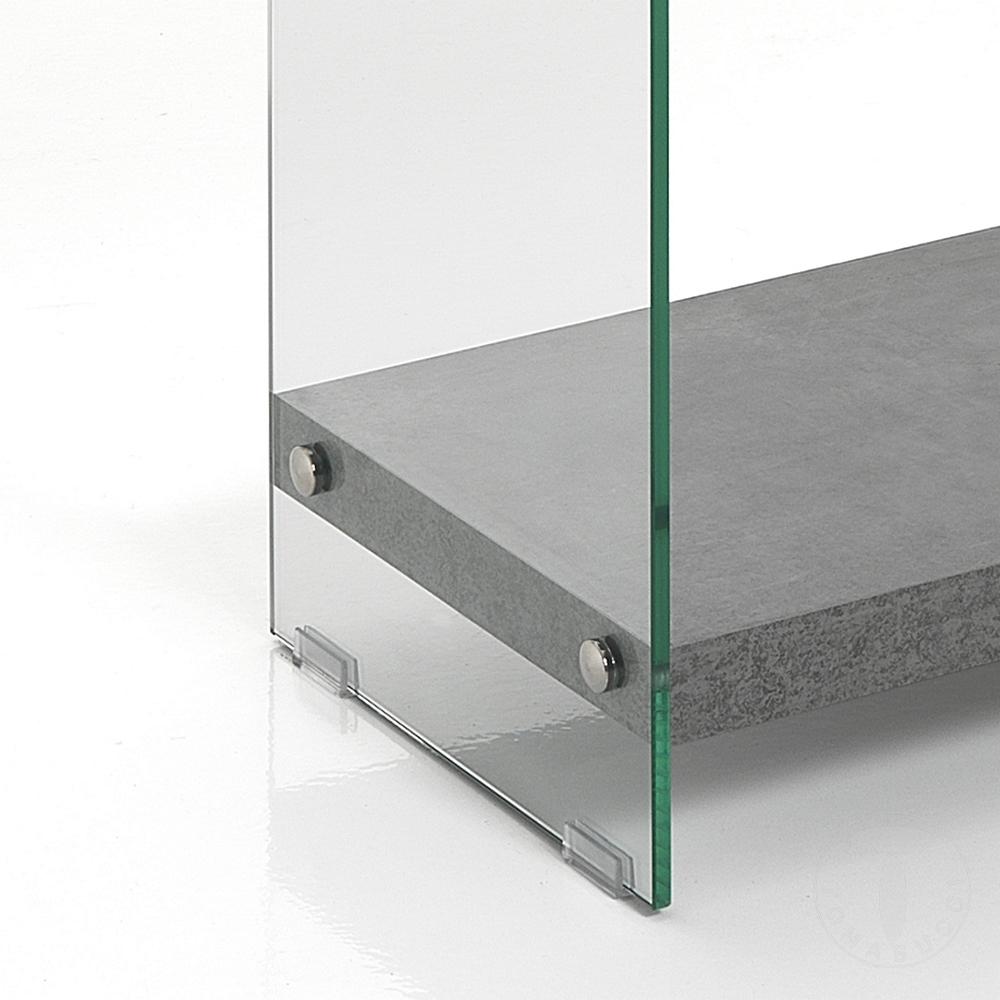 Tomasucci Libreria 5 Ripiani NANCY 70 CEMENT