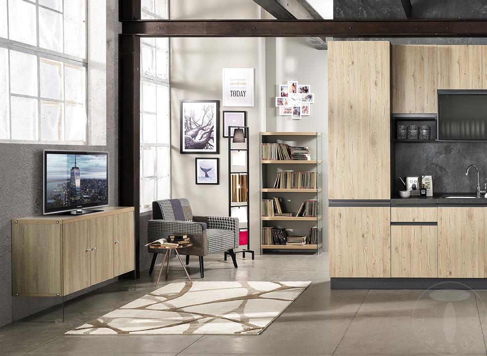 Tomasucci Libreria 5 Ripiani NANCY 75