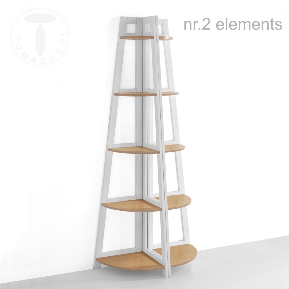 Tomasucci Libreria Angolare VARM WOOD