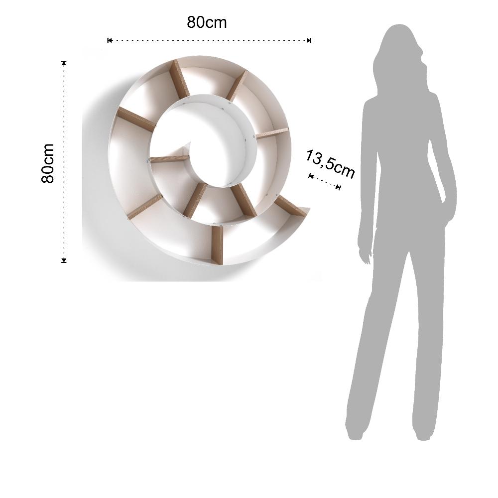 Tomasucci Mensola Da Parete CHIOCCIOLA