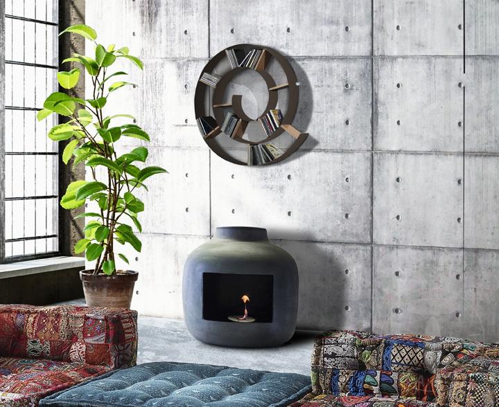 Tomasucci Mensola Da Parete CHIOCCIOLA CORTEN