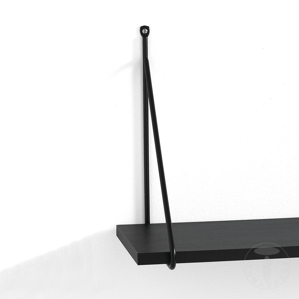 Tomasucci Mensola Da Parete FAST BLACK