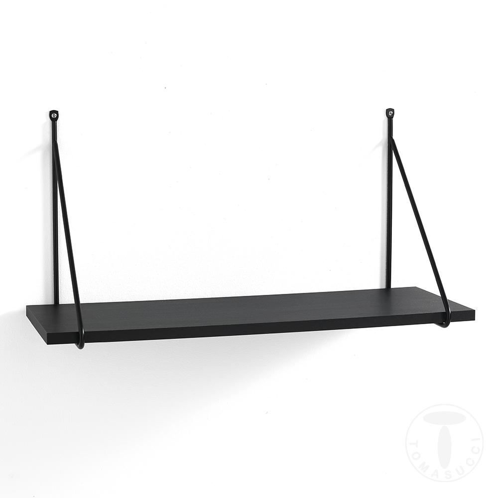 Tomasucci Mensola Da Parete FAST BLACK