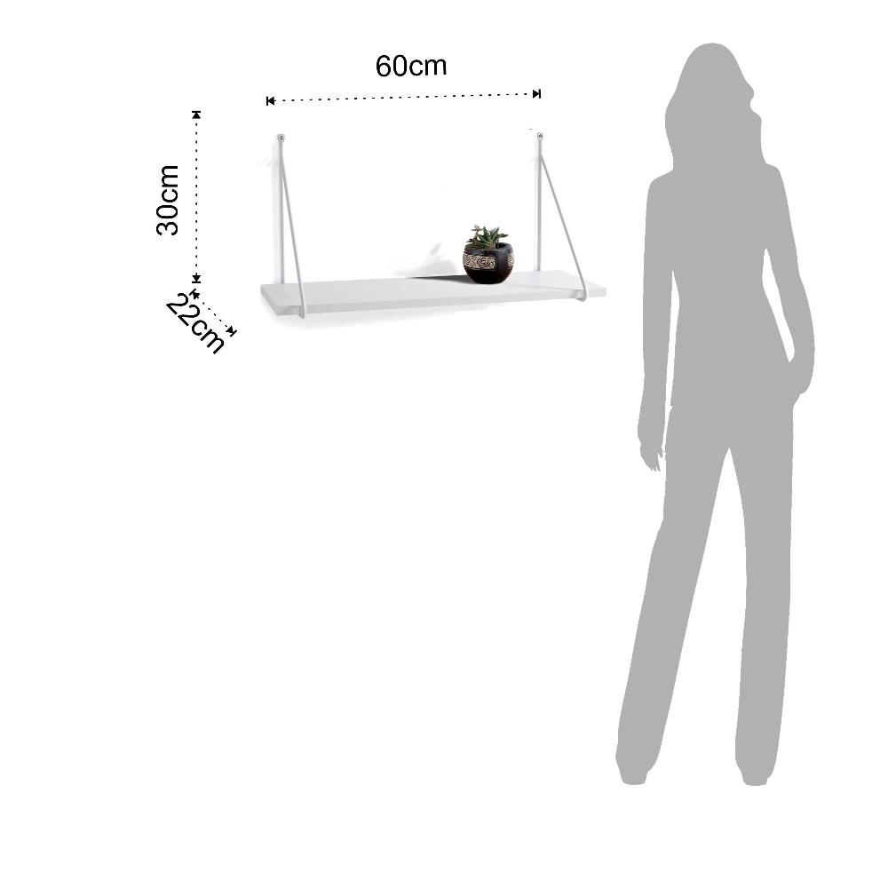 Tomasucci Mensola Da Parete FAST WHITE