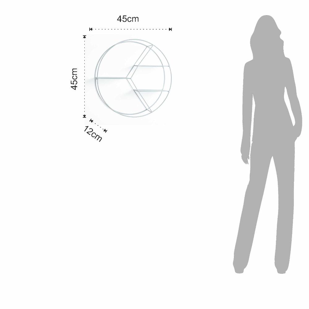 Tomasucci Mensola Da Parete SORBO WHITE