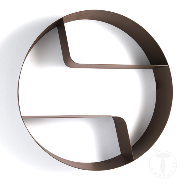 Tomasucci Mensola / Libreria da parete GIOVO CORTEN