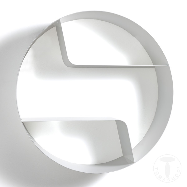 Tomasucci Mensola / Libreria da parete GIOVO WHITE