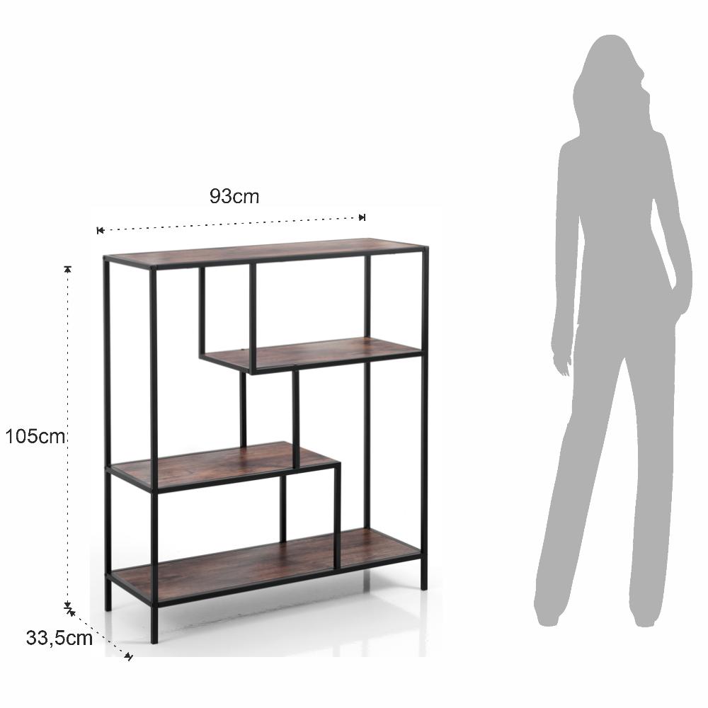 Tomasucci Mobile / Libreria JUMBLE - B BLACK