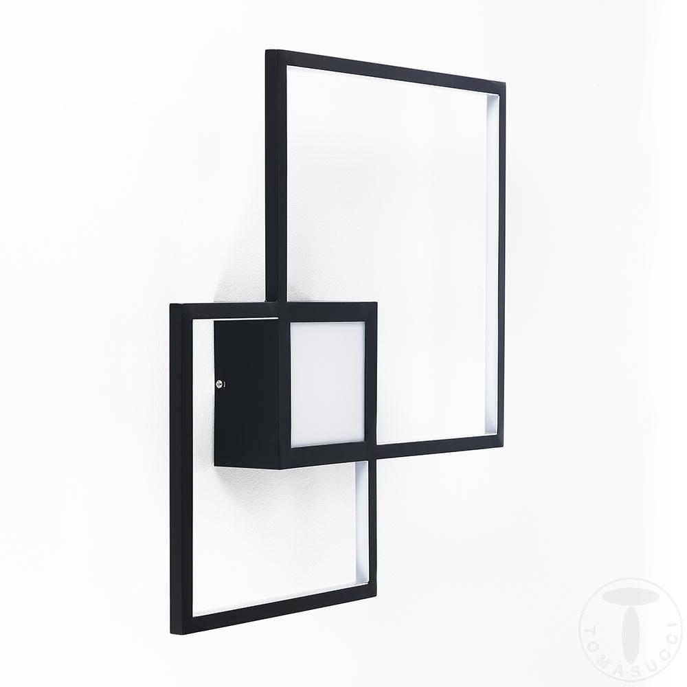 Tomasucci Plafoniera / Applique SQUARE BLACK