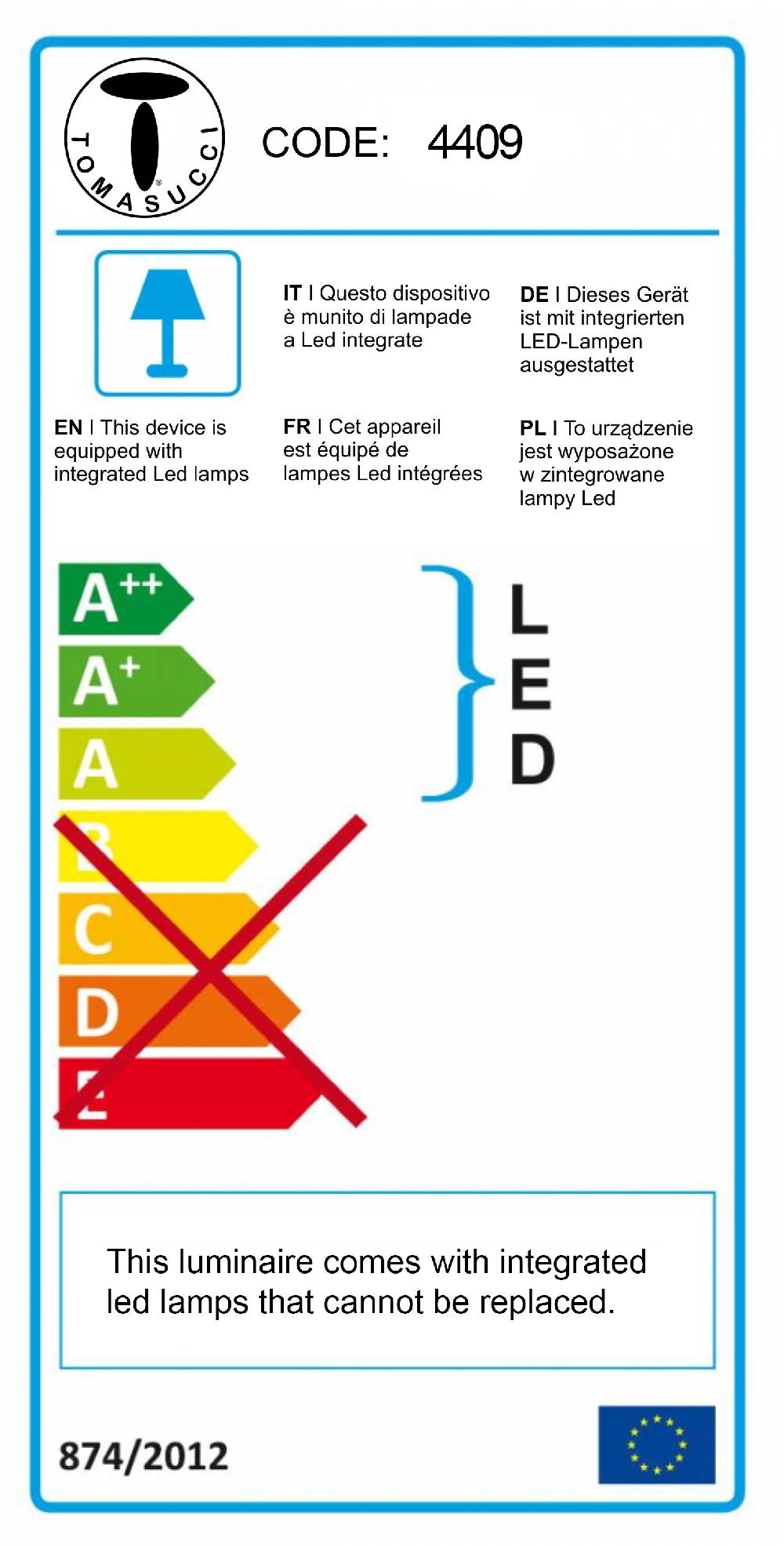 Tomasucci Plafoniera SHANGHAI