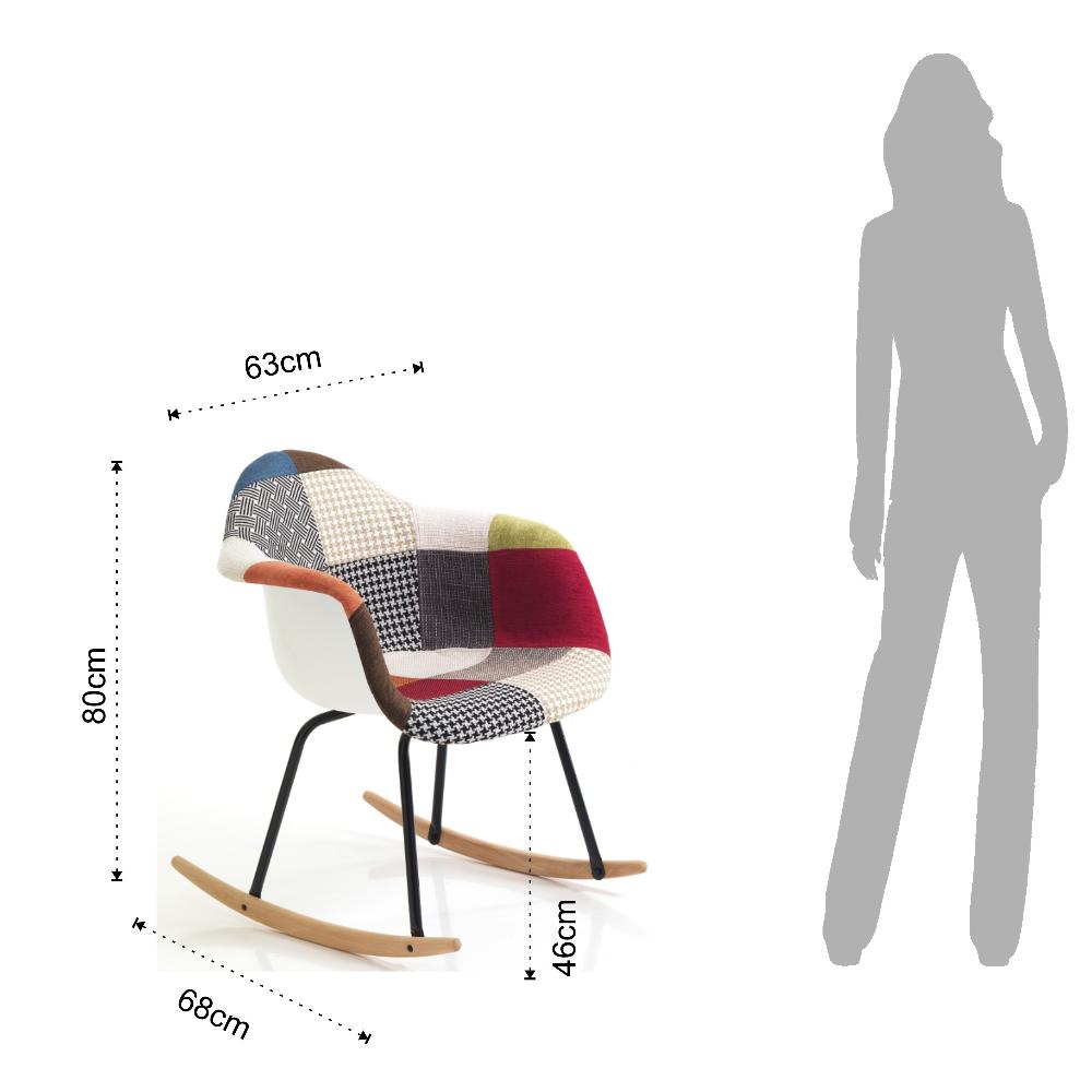 Tomasucci Poltrona A Dondolo NEW KALEIDOS-B