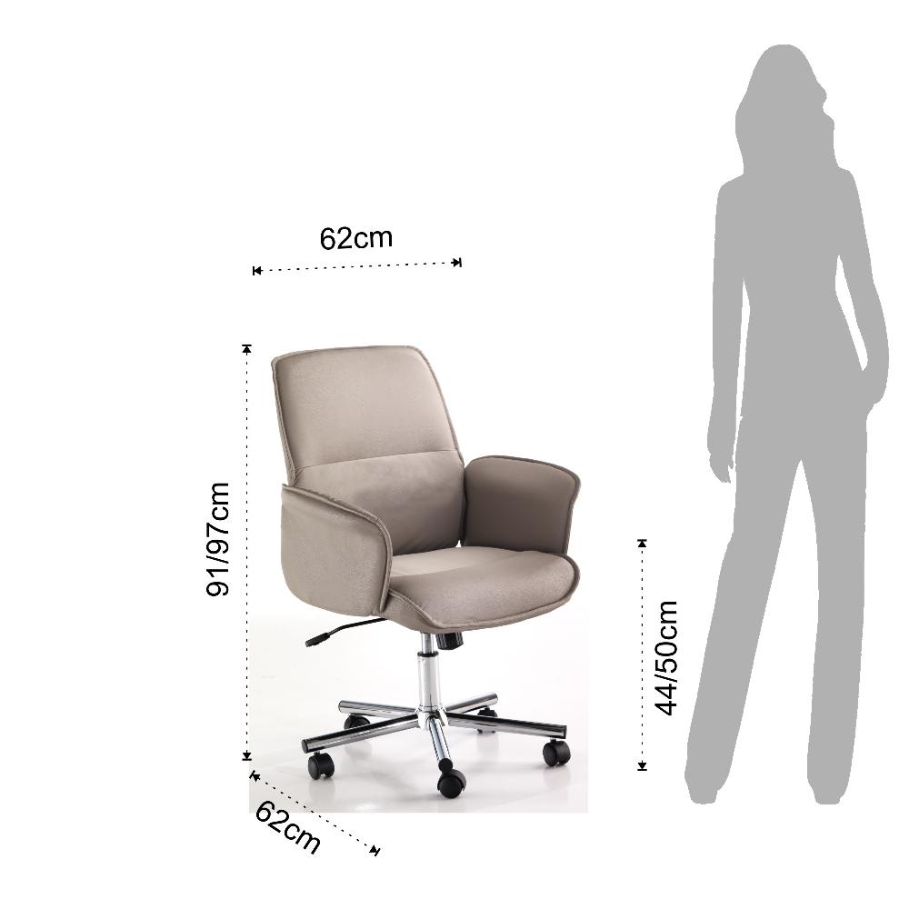 Tomasucci Poltrona Da Ufficio CONY TORTORA