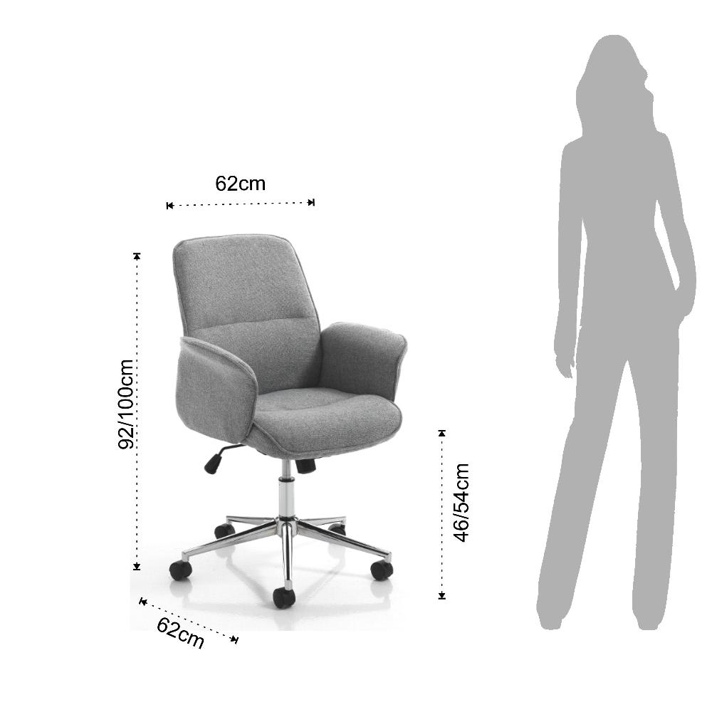 Tomasucci Poltrona Da Ufficio DONY GREY