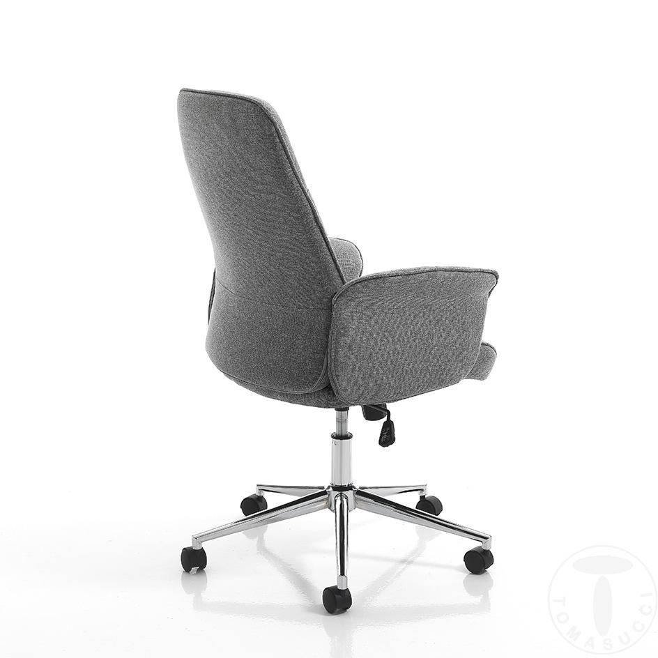 Tomasucci Poltrona Da Ufficio DONY HIGH GREY