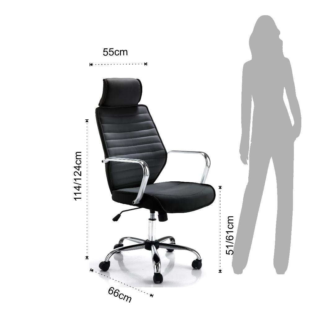 Tomasucci Poltrona Da Ufficio EVOLUTION BLACK