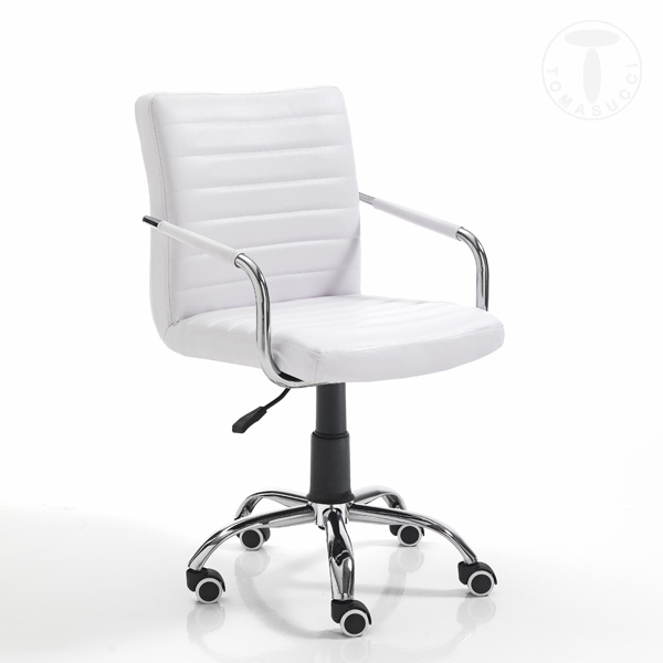 Tomasucci poltrona da ufficio MILKO WHITE