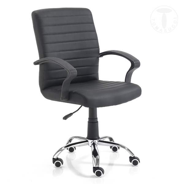 Tomasucci poltrona da ufficio PANY HIGH BLACK