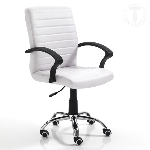 Tomasucci poltrona da ufficio PANY HIGH WHITE