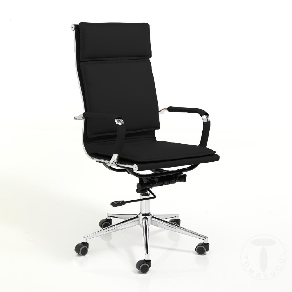 Tomasucci poltrona da ufficio PREMIER BLACK