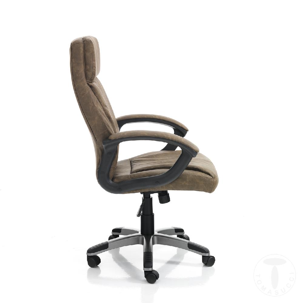 Tomasucci Poltrona Da Ufficio RYE BROWN