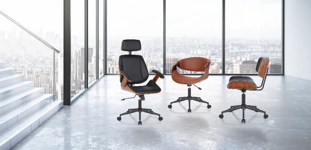 Tomasucci Poltrona Da Ufficio VISBY-B DARK WOOD