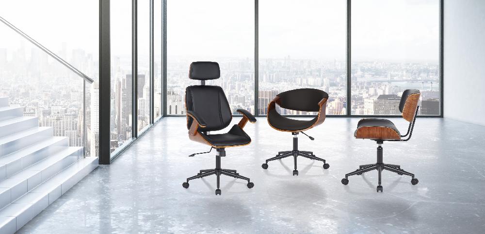 Tomasucci Poltrona Da Ufficio VISBY DARK WOOD