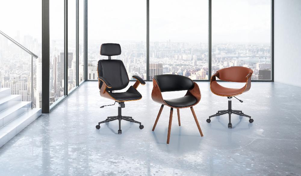 Tomasucci Poltrona Da Ufficio VISBY HIGH DARK WOOD