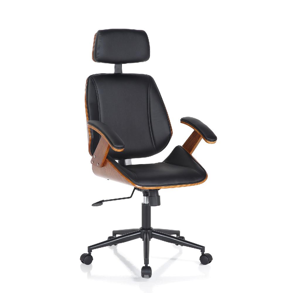 Tomasucci poltrona da ufficio VISBY HIGH DARK WOOD