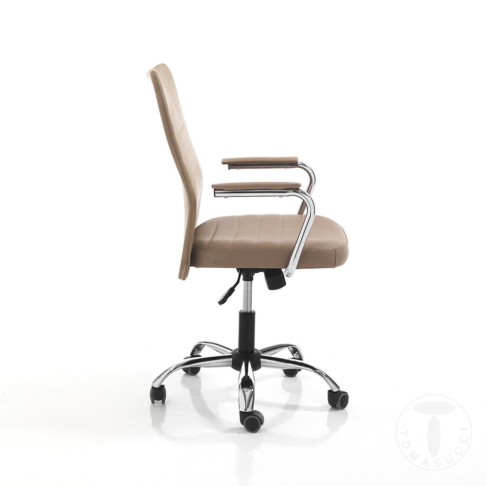 Tomasucci Poltrona Da Ufficio WICHITA BROWN