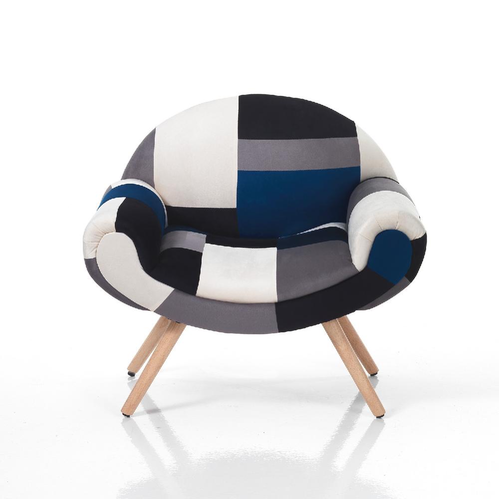 Tomasucci Poltrona KALEIDOS-F BLUE