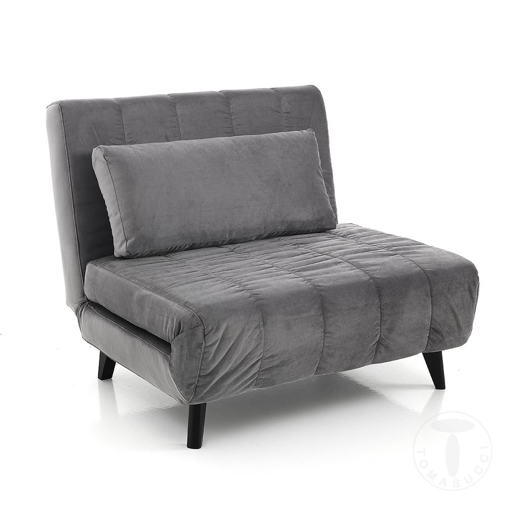 Tomasucci poltrona / letto YOLE GREY