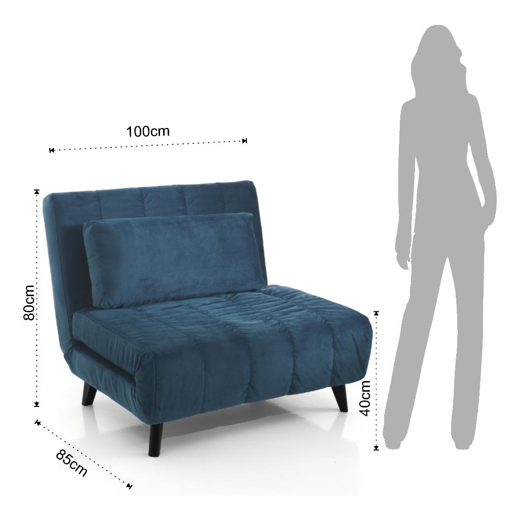 Tomasucci Poltrona / Letto YOLE LAGUNA