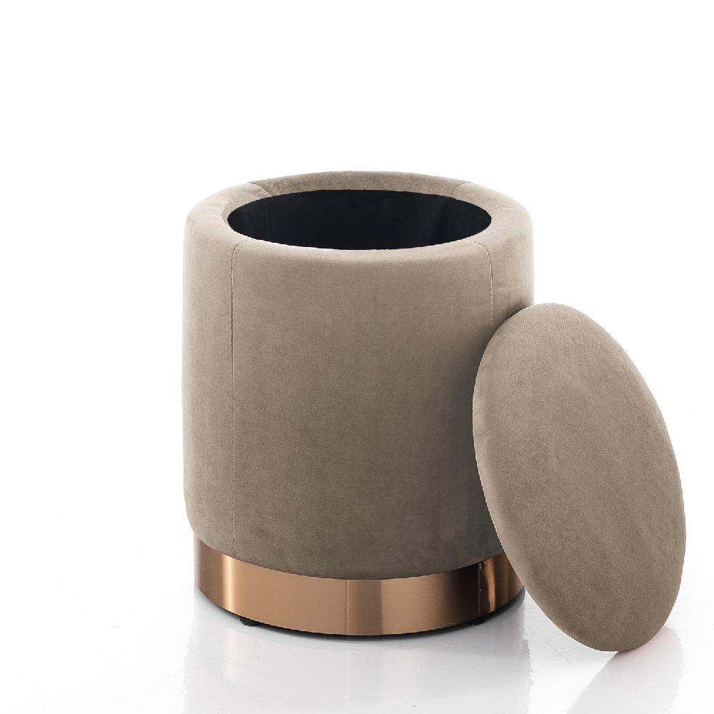 Tomasucci POUF CON.RE "DIDO POWDER TAUPE"