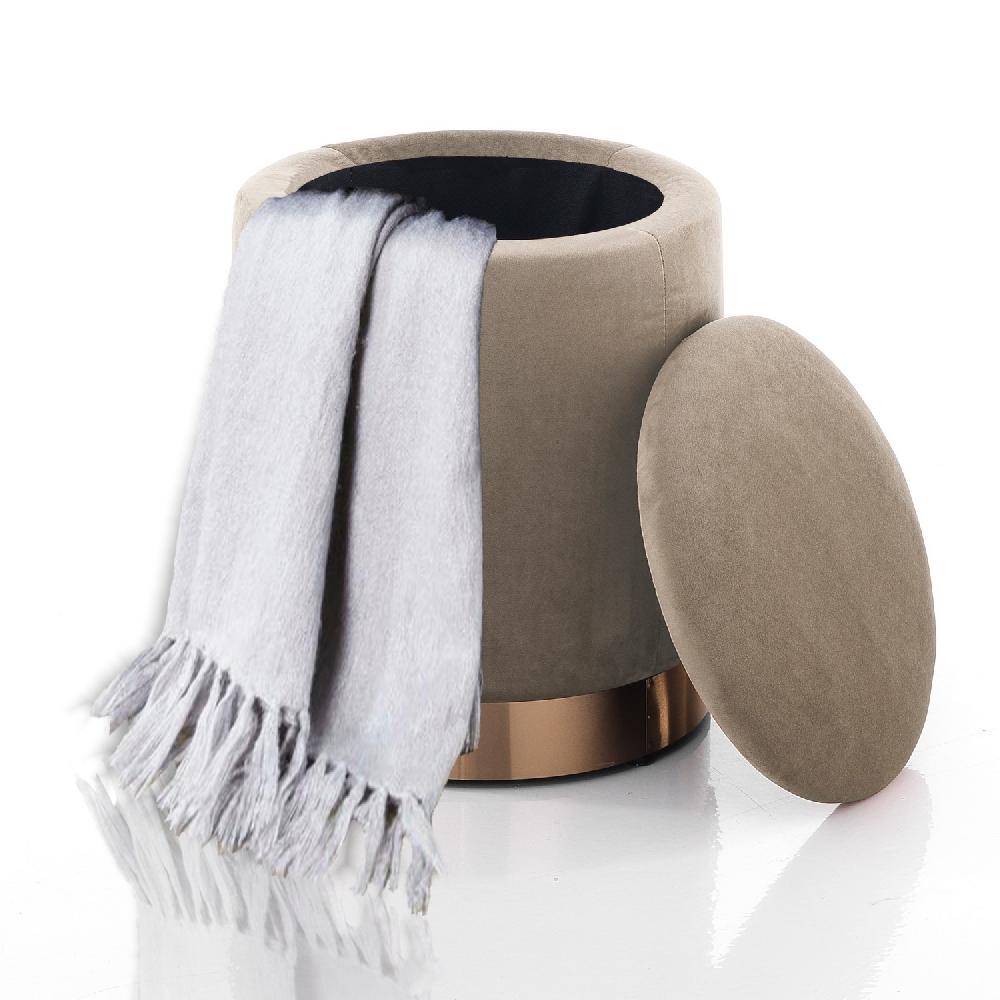 Tomasucci POUF CON.RE "DIDO POWDER TAUPE"