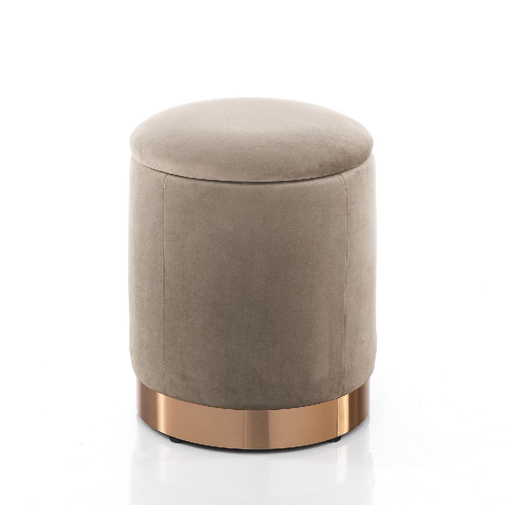 Tomasucci POUF CON.RE "DIDO POWDER TAUPE"