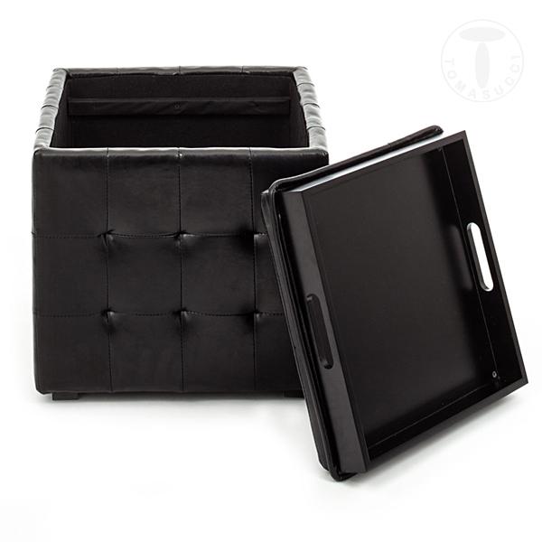 Tomasucci Pouf DIZZY BLACK