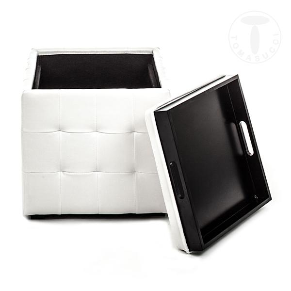 Tomasucci Pouf DIZZY WHITE