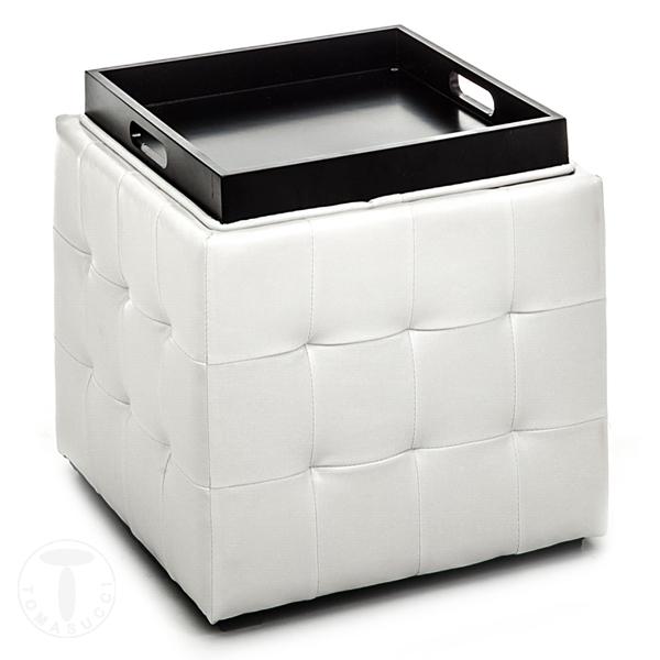 Tomasucci pouf DIZZY WHITE