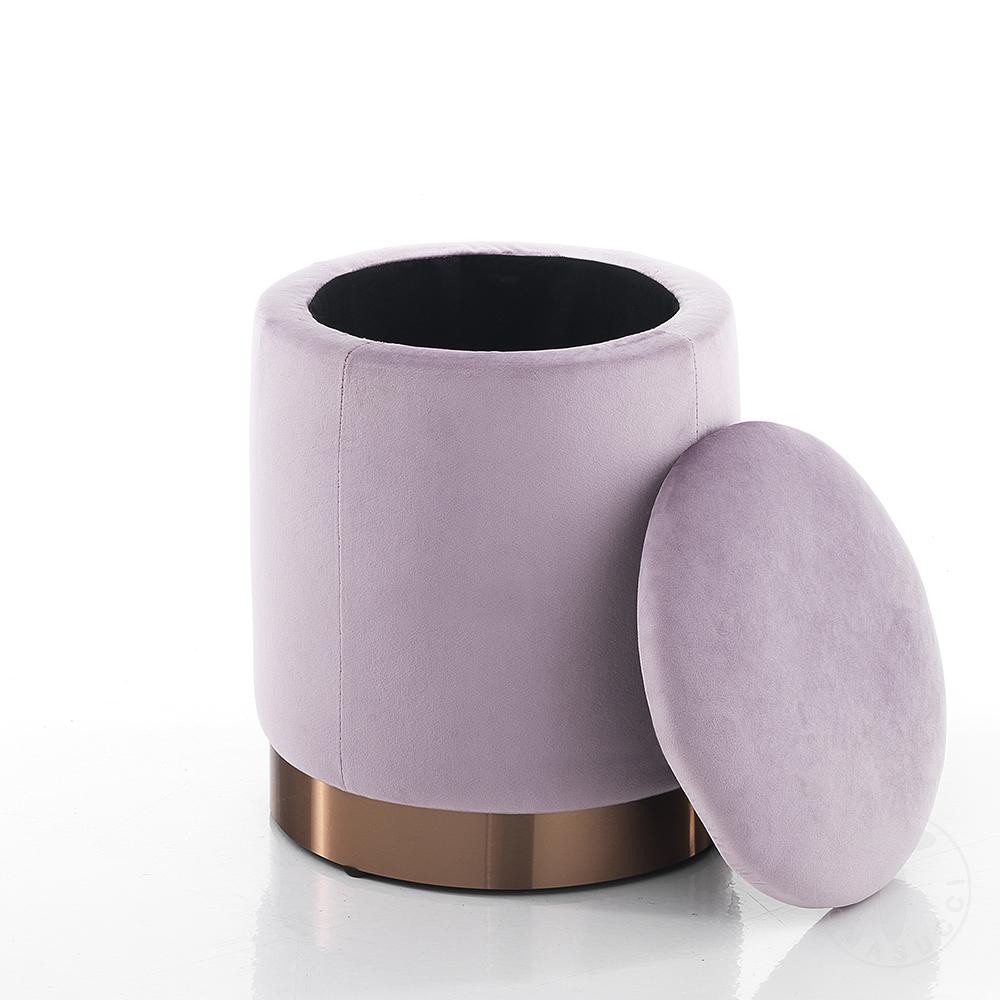Tomasucci Pouf Imbottito Contenitore DIDO PINK