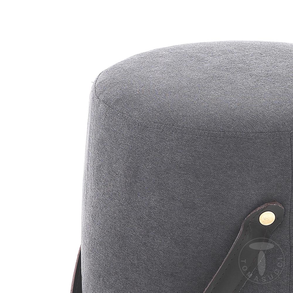 Tomasucci Pouf Imbottito DRUM DARK GREY