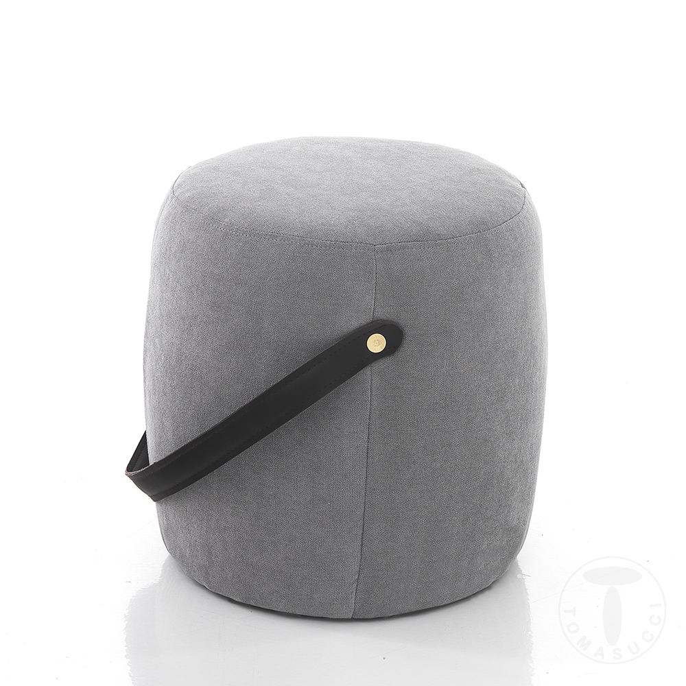 Tomasucci Pouf imbottito DRUM GREY