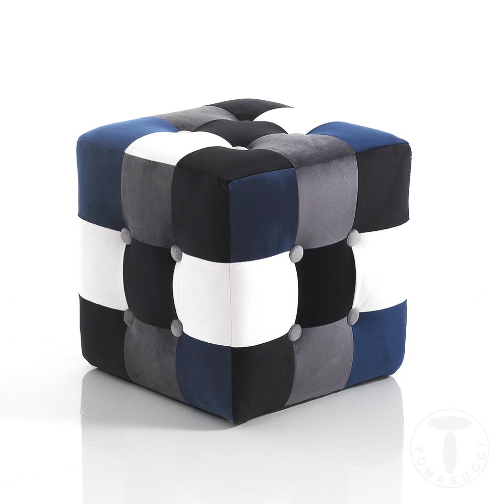 Tomasucci pouf KALEIDOS BLUE