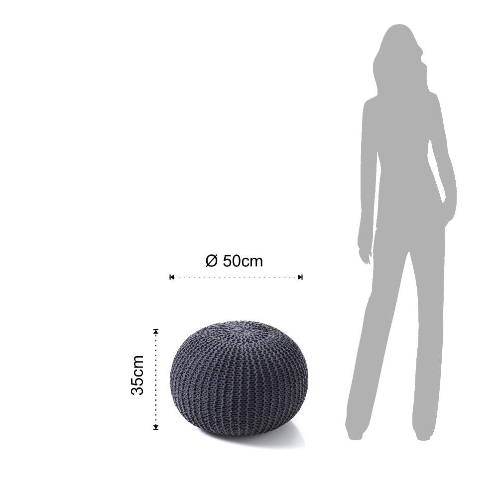 Tomasucci Pouf LIKE GRAY