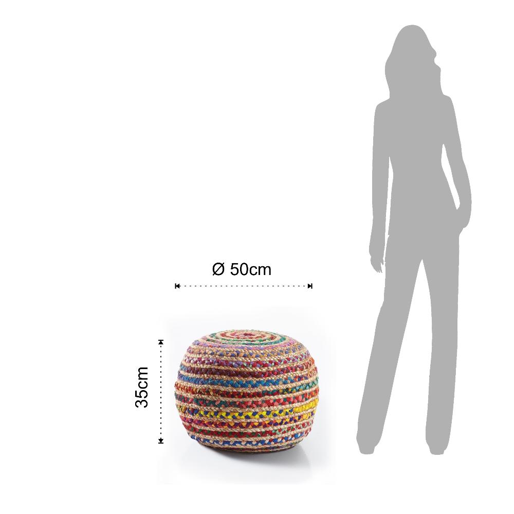 Tomasucci Pouf RAINBOW