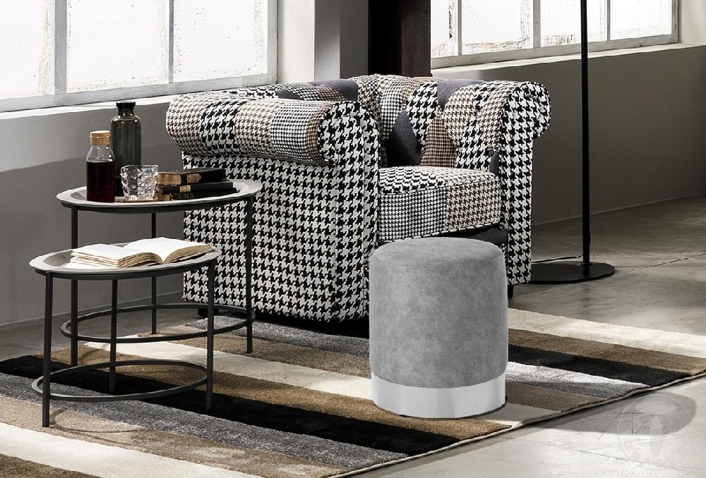 Tomasucci Pouf / Sgabello KAMI GREY