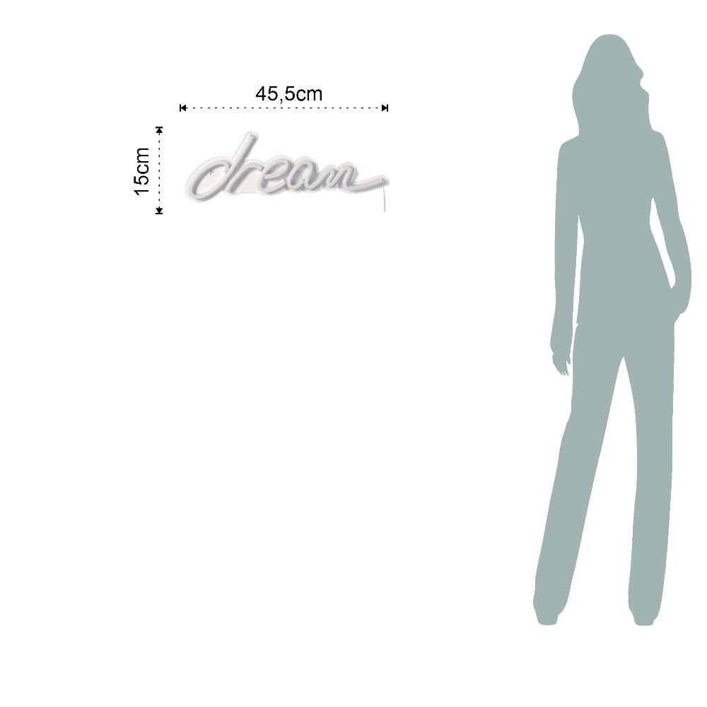 Tomasucci Scritta Luminosa Da Parete DREAM