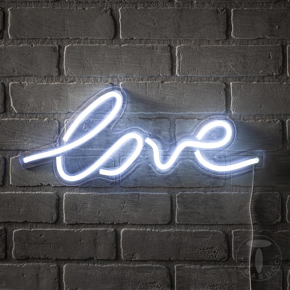 Tomasucci Scritta Luminosa Da Parete LOVE